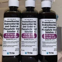 Tris Promethazine Codeine Syrup 237mL prescription bottle